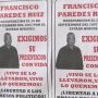 Francisco Paredes Ruiz. Detenido Desaparecido el 26 de septiembre 2007. en (...)